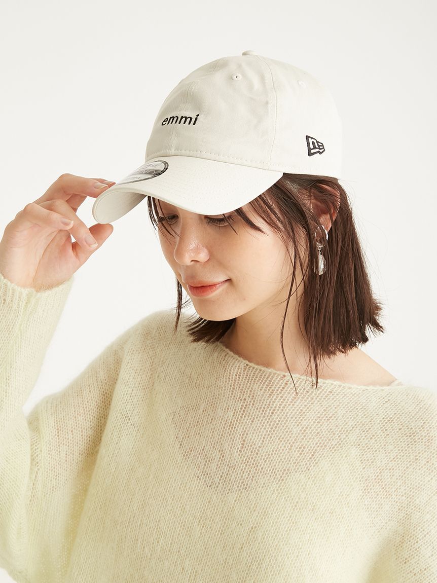 emmi atelier「【10th】【emmi|NEW ERA】9TWENTY emmiロゴキャンバスキャップ」|キャップ・キャスケット|IVR