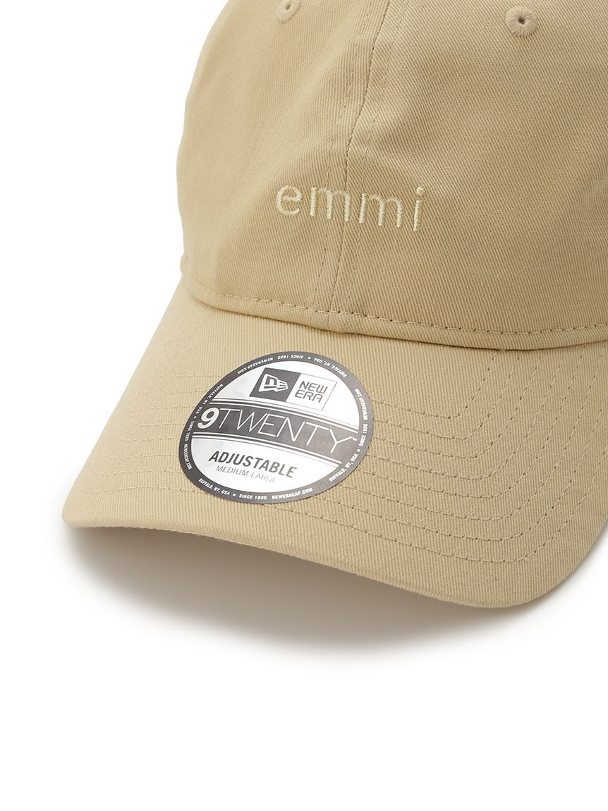 emmi atelier「【10th】【emmi|NEW ERA】9TWENTY emmiロゴキャンバスキャップ」|キャップ・キャスケット|