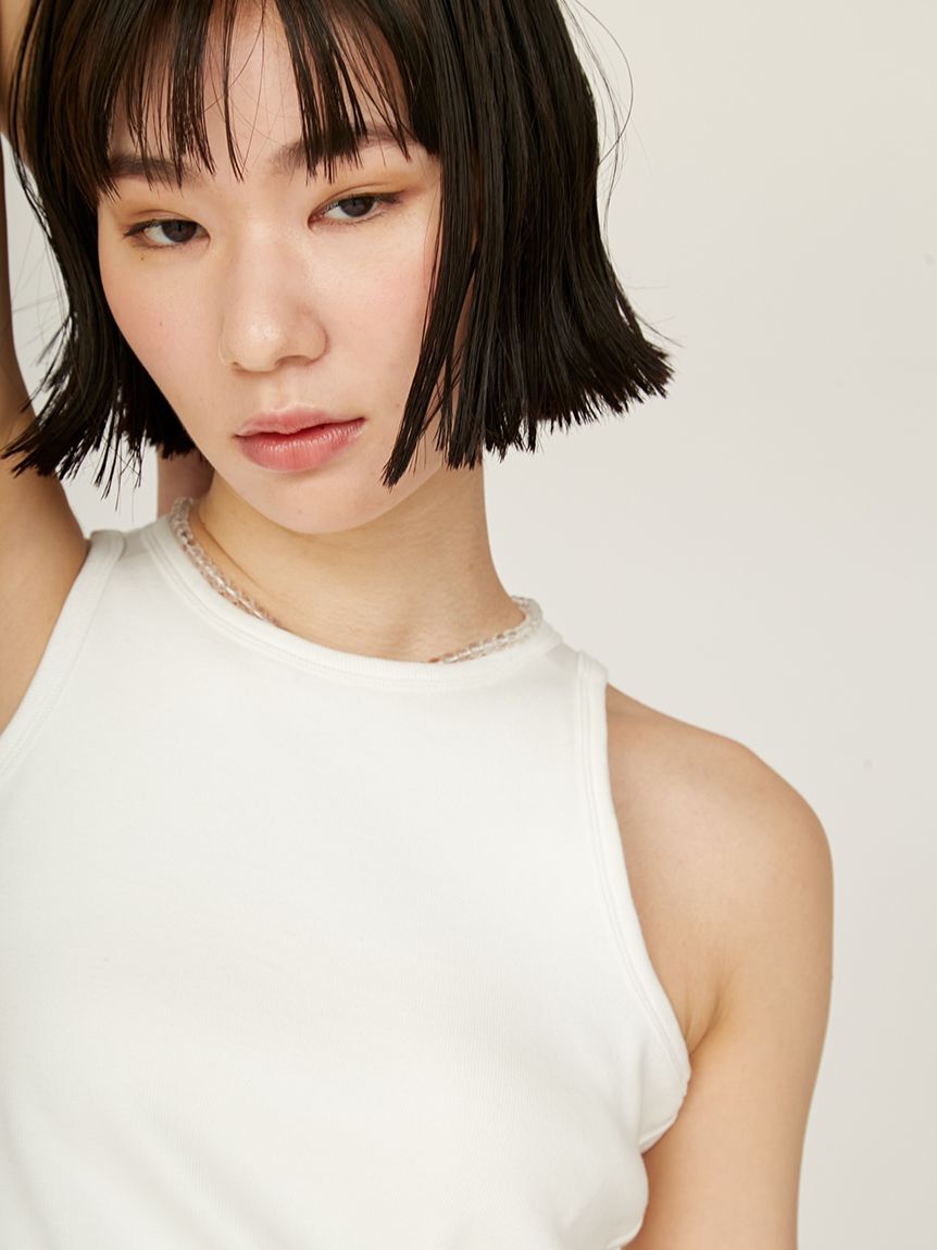 emmi atelier「カップ付きアメスリタンクトップ」|タンクトップ|