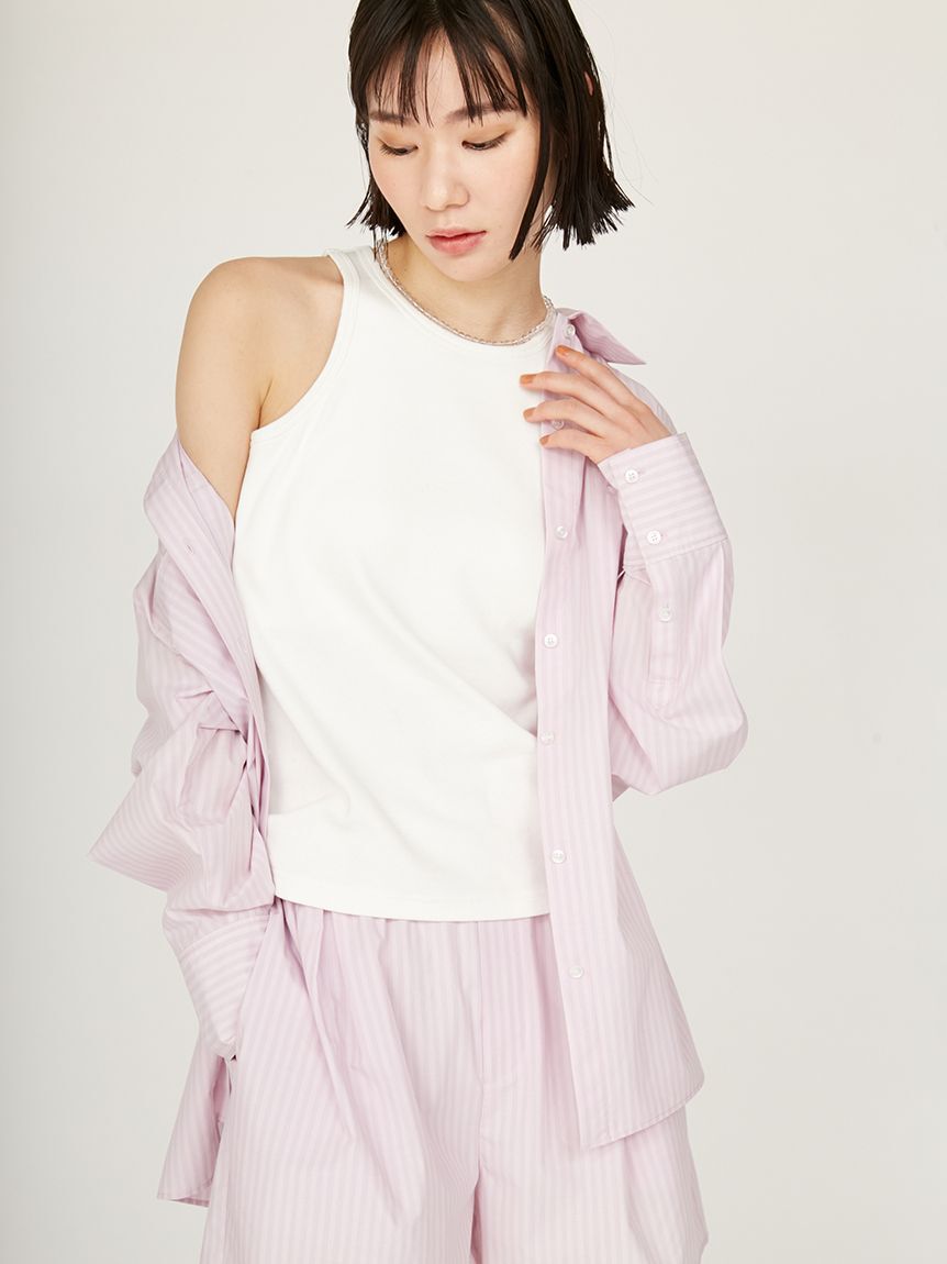 emmi atelier「カップ付きアメスリタンクトップ」|タンクトップ|