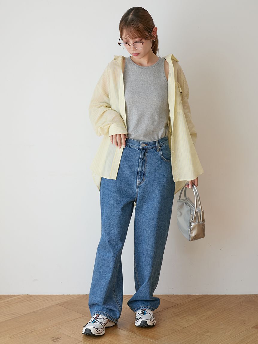 emmi atelier「カップ付きアメスリタンクトップ」|タンクトップ|