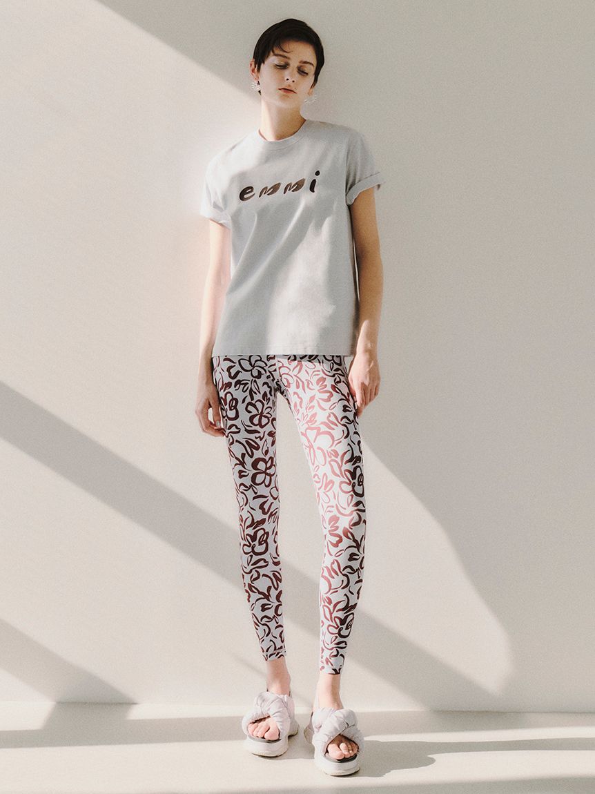 emmi yoga「プルメリアアートレギンス」|その他|