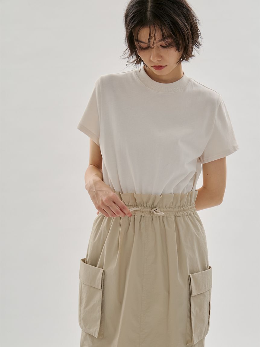 emmi atelier「【ONLINE限定カラーあり】カットドッキングワンピース/撥水」|ワンピース|