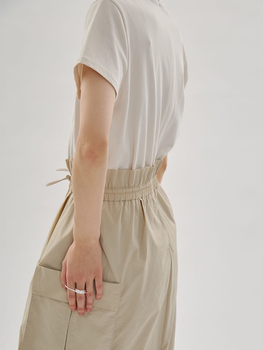 emmi atelier「【ONLINE限定カラーあり】カットドッキングワンピース/撥水」|ワンピース|