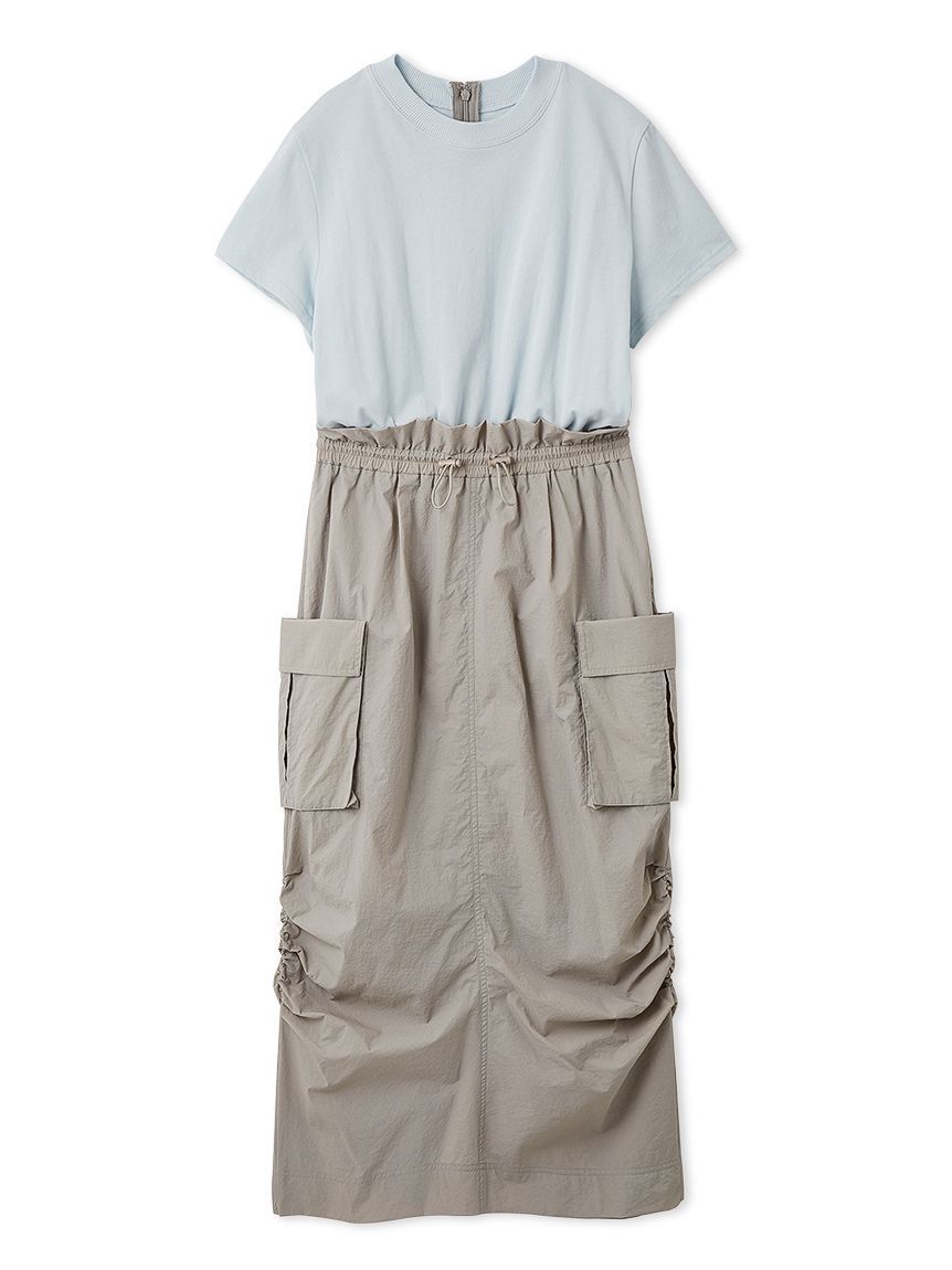 emmi atelier「【ONLINE限定カラーあり】カットドッキングワンピース/撥水」|ワンピース|