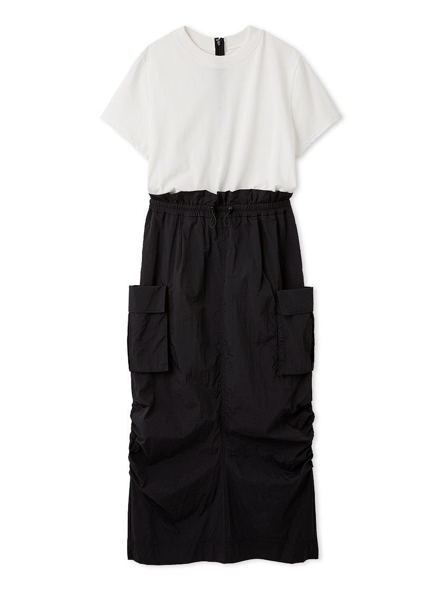 emmi atelier「【ONLINE限定カラーあり】カットドッキングワンピース/撥水」|ワンピース|