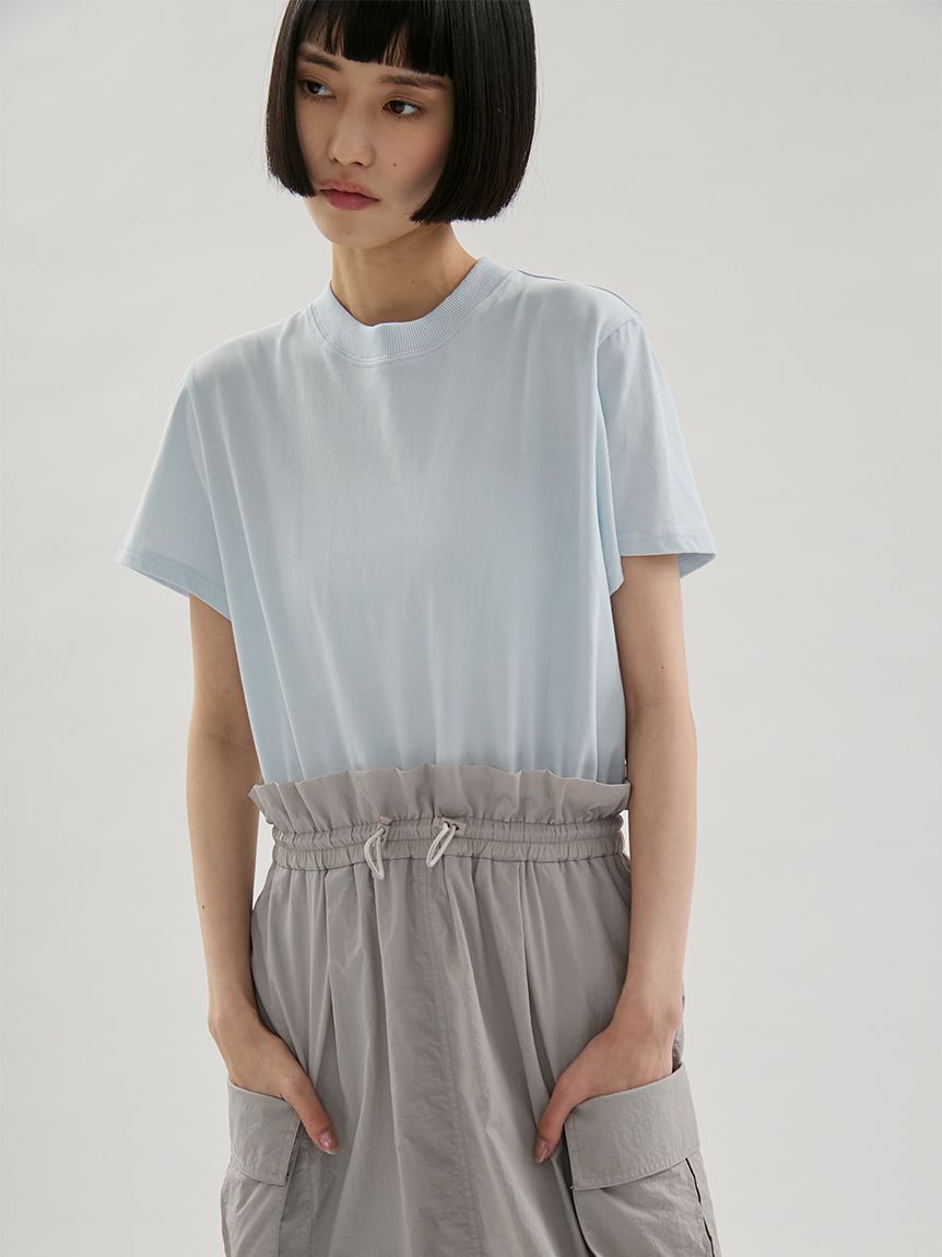 emmi atelier「【ONLINE限定カラーあり】カットドッキングワンピース/撥水」|ワンピース|