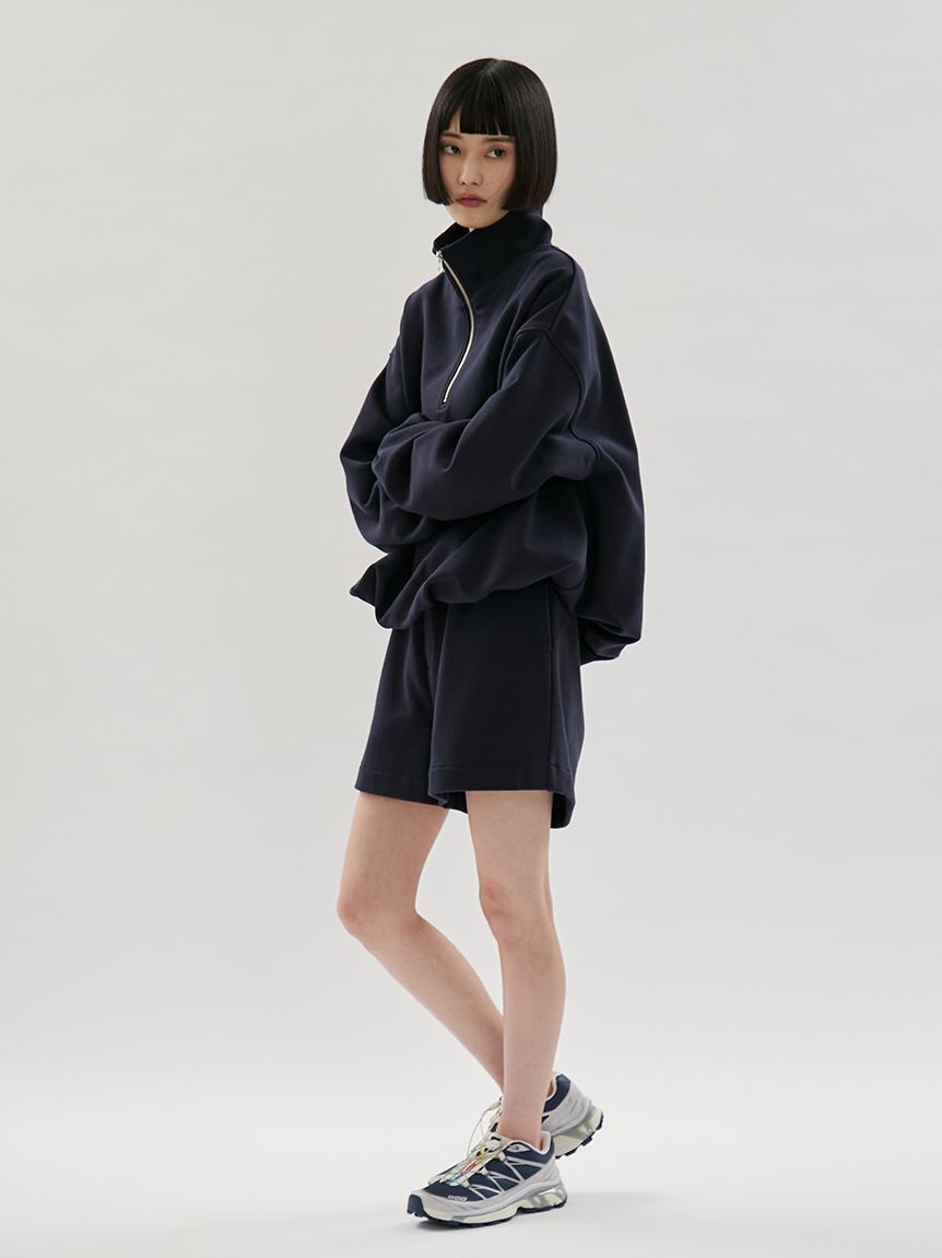 emmi atelier「【em】レイヤードライクスウェットショートパンツ【セットアップ対応】」|その他|