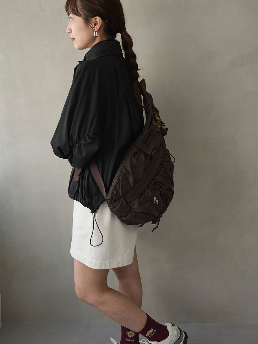 emmi atelier「【em】レイヤードライクスウェットショートパンツ【セットアップ対応】」|その他|