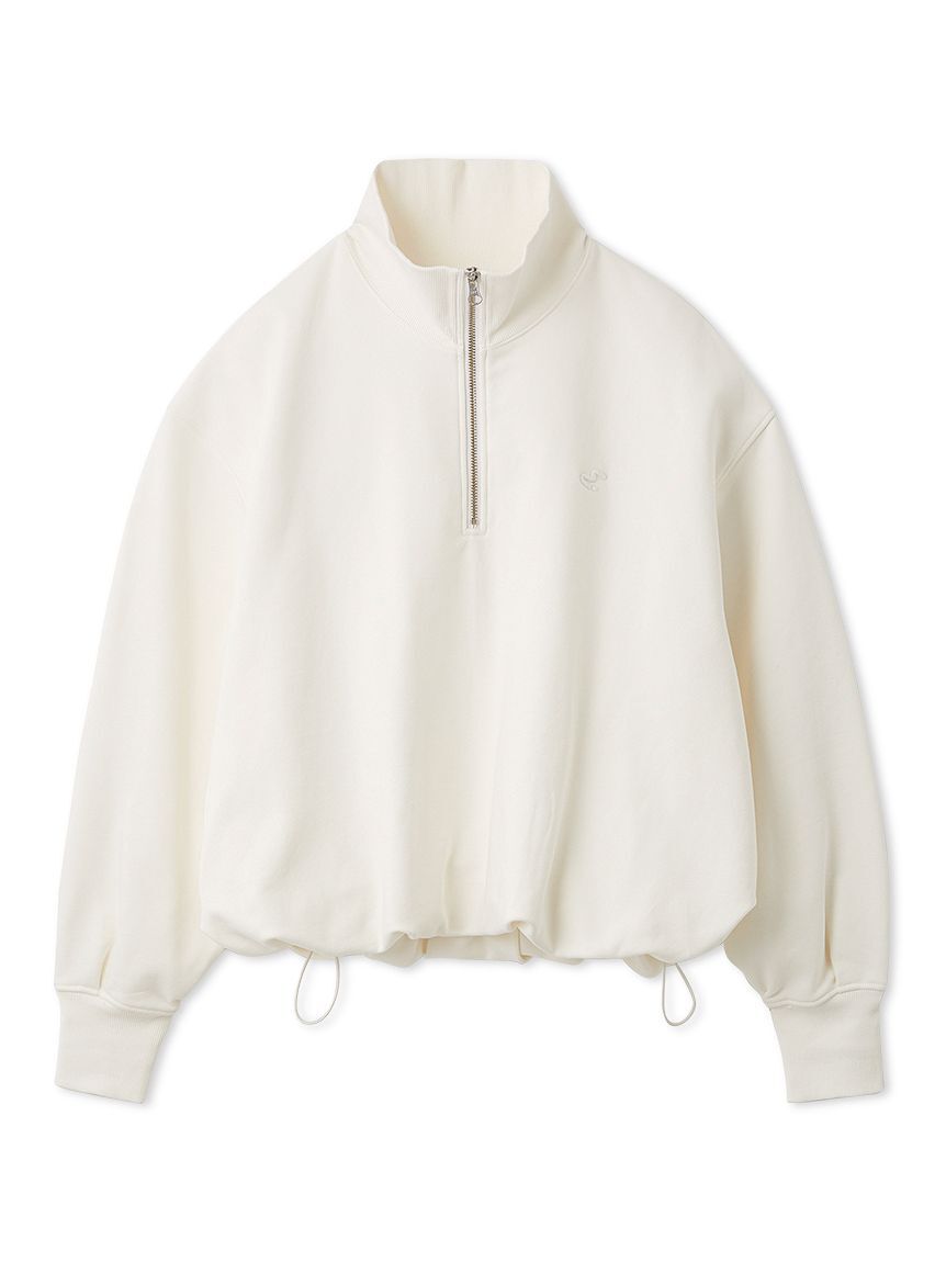 emmi atelier「【em】ハーフジップスウェット【セットアップ対応】」|スウェット・ジャージ|