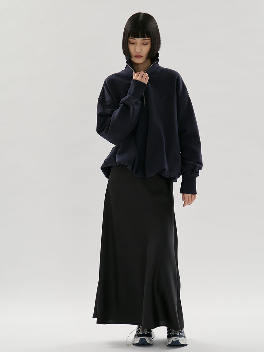 emmi atelier「【em】ハーフジップスウェット【セットアップ対応】」|スウェット・ジャージ|