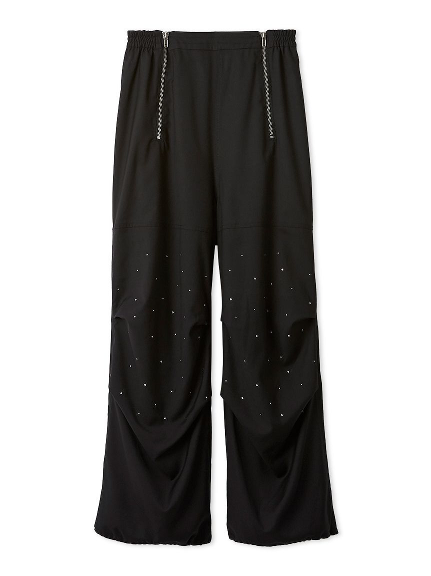 FURFUR「ビジュー付きワークパンツ」|チノ|