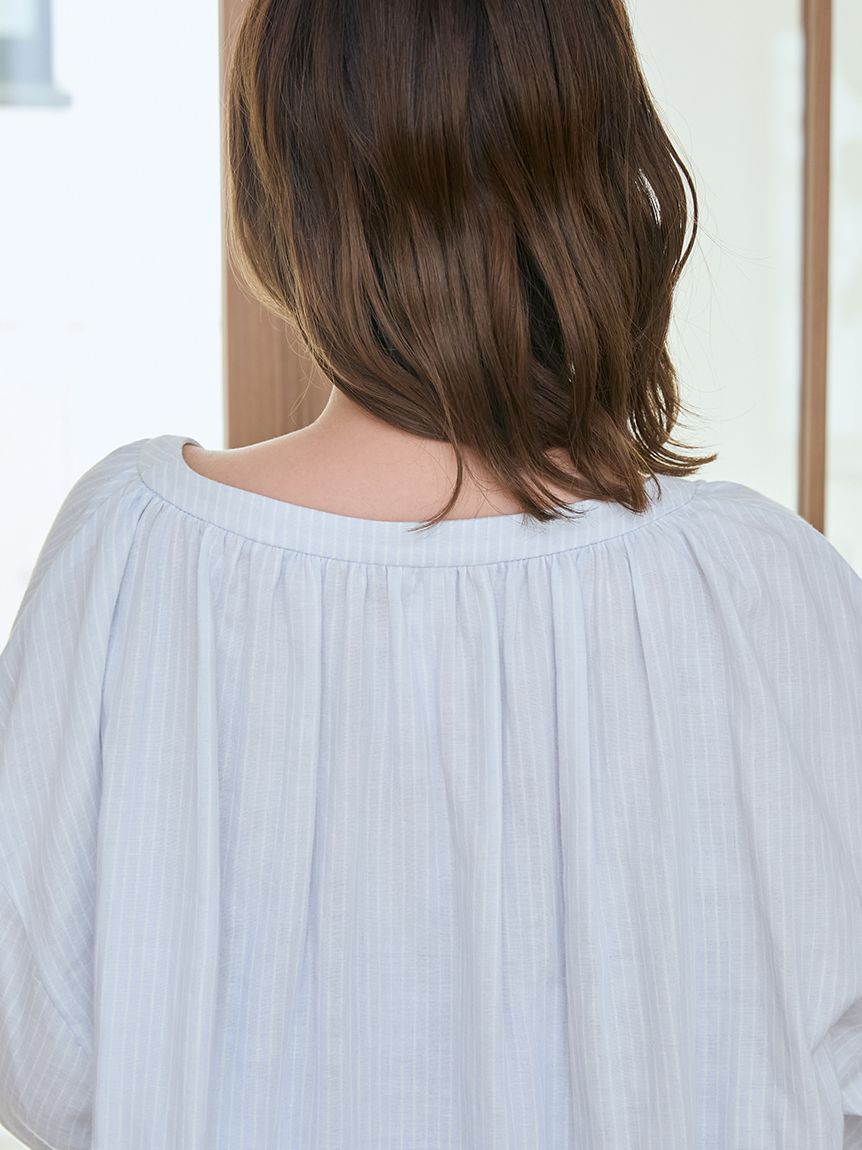 gelato pique「ガーゼストライプシャツ」|ルームウェア|