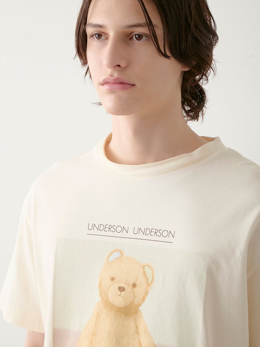 GELATO PIQUE HOMME「【UNDERSON UNDERSON】【HOMME】ベアプリントプルオーバー」|プルオーバー|