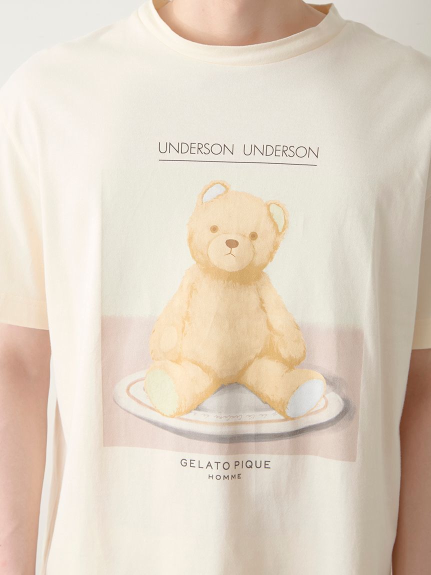 GELATO PIQUE HOMME「【UNDERSON UNDERSON】【HOMME】ベアプリントプルオーバー」|プルオーバー|