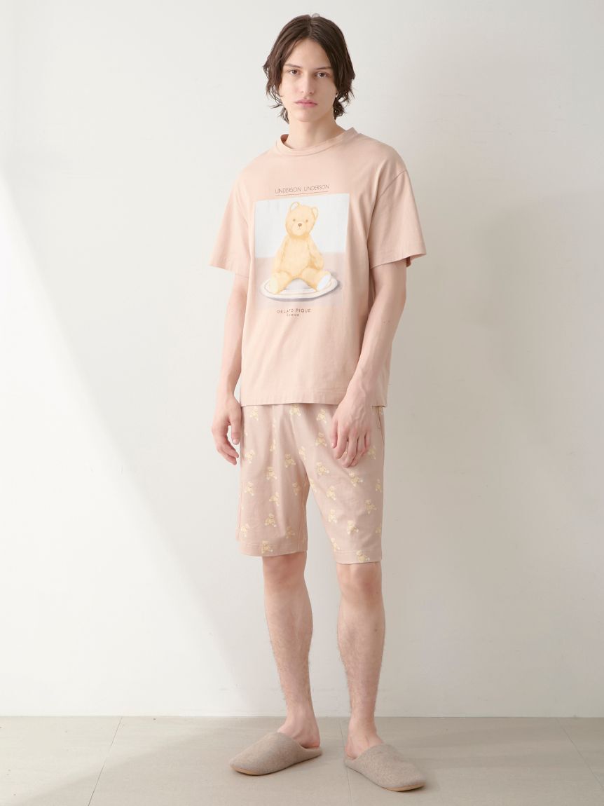 GELATO PIQUE HOMME「【UNDERSON UNDERSON】【HOMME】ベアプリントプルオーバー」|プルオーバー|