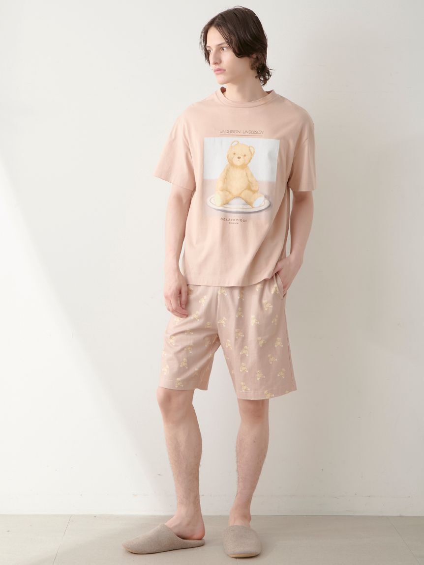 GELATO PIQUE HOMME「【UNDERSON UNDERSON】【HOMME】ベアプリントプルオーバー」|プルオーバー|