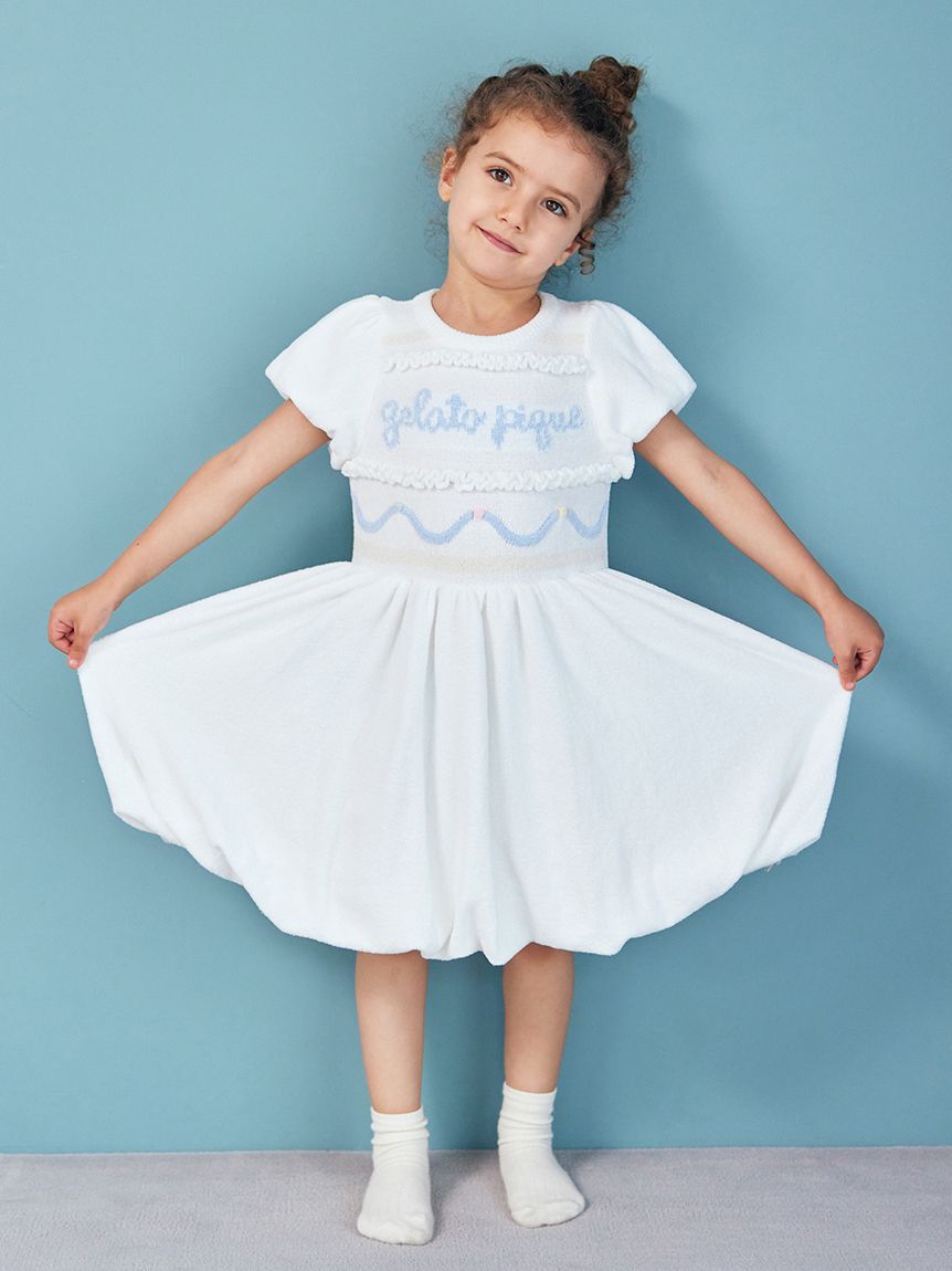 GELATO PIQUE KIDS & BABY「【KIDS】エアリーモコホイップケーキワンピース」|ワンピース|