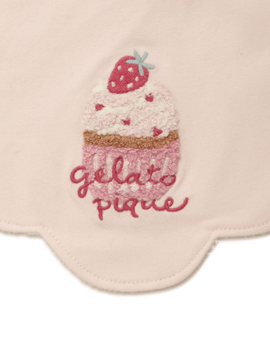 GELATO PIQUE KIDS & BABY「【BABY】カップケーキ柄スタイ」|スタイ|