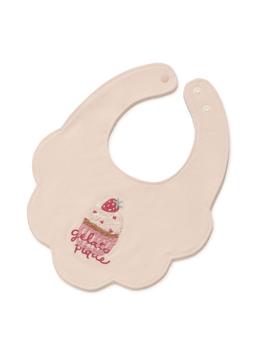 GELATO PIQUE KIDS & BABY「【BABY】カップケーキ柄スタイ」|スタイ|