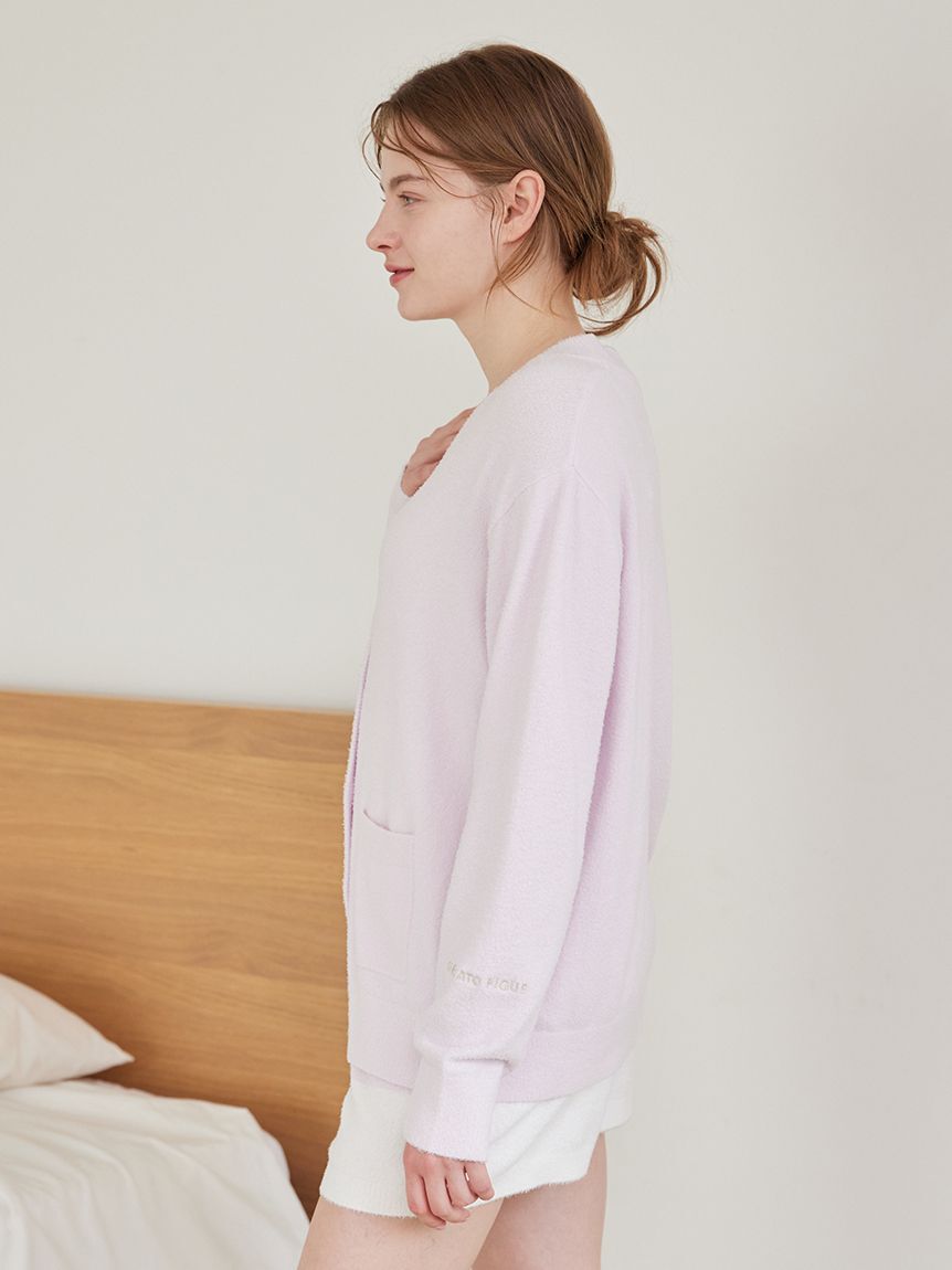 gelato pique「ウォッシャブルスムーズィーカーディガン」|ルームウェア|