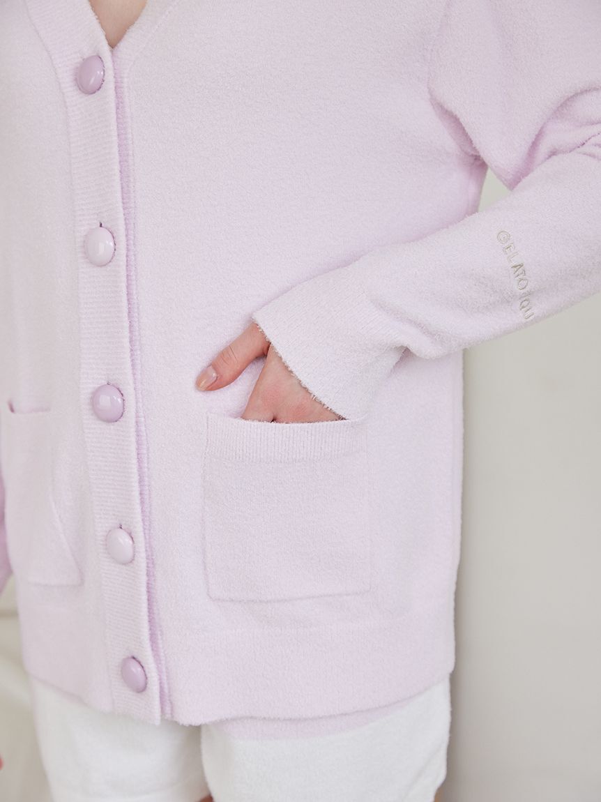 gelato pique「ウォッシャブルスムーズィーカーディガン」|ルームウェア|