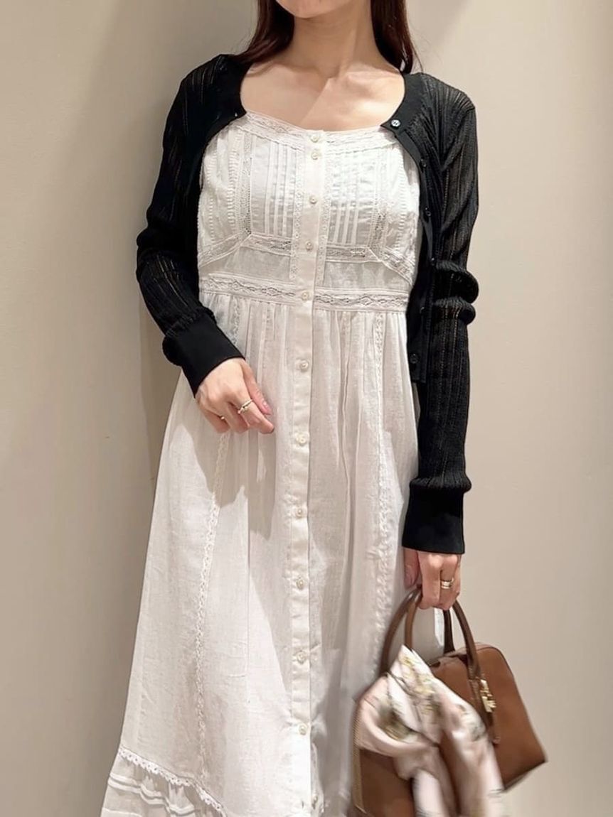 SNIDEL「キャミソールガウンワンピース」|ワンピース|