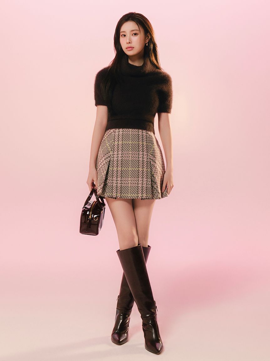 SNIDEL「フィットロングブーツ」|ロングブーツ|