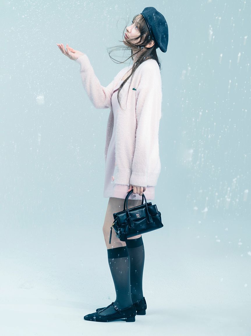 SNIDEL「シアーローヒールパンプス」|パンプス|