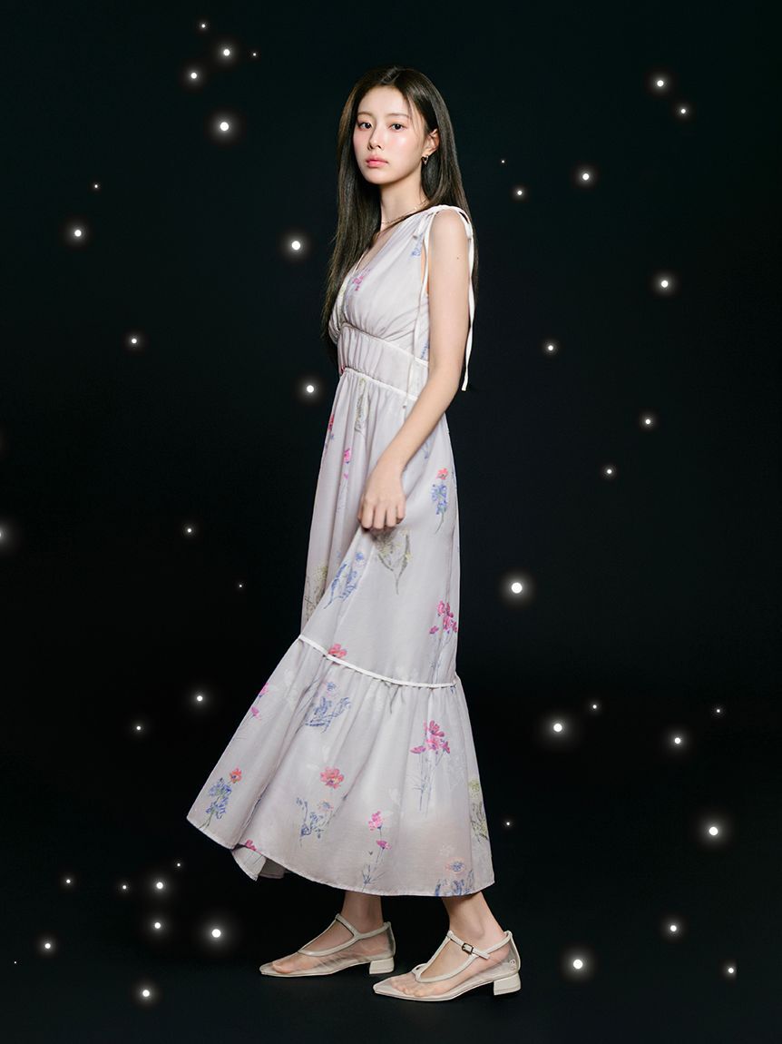 SNIDEL「シアーローヒールパンプス」|パンプス|