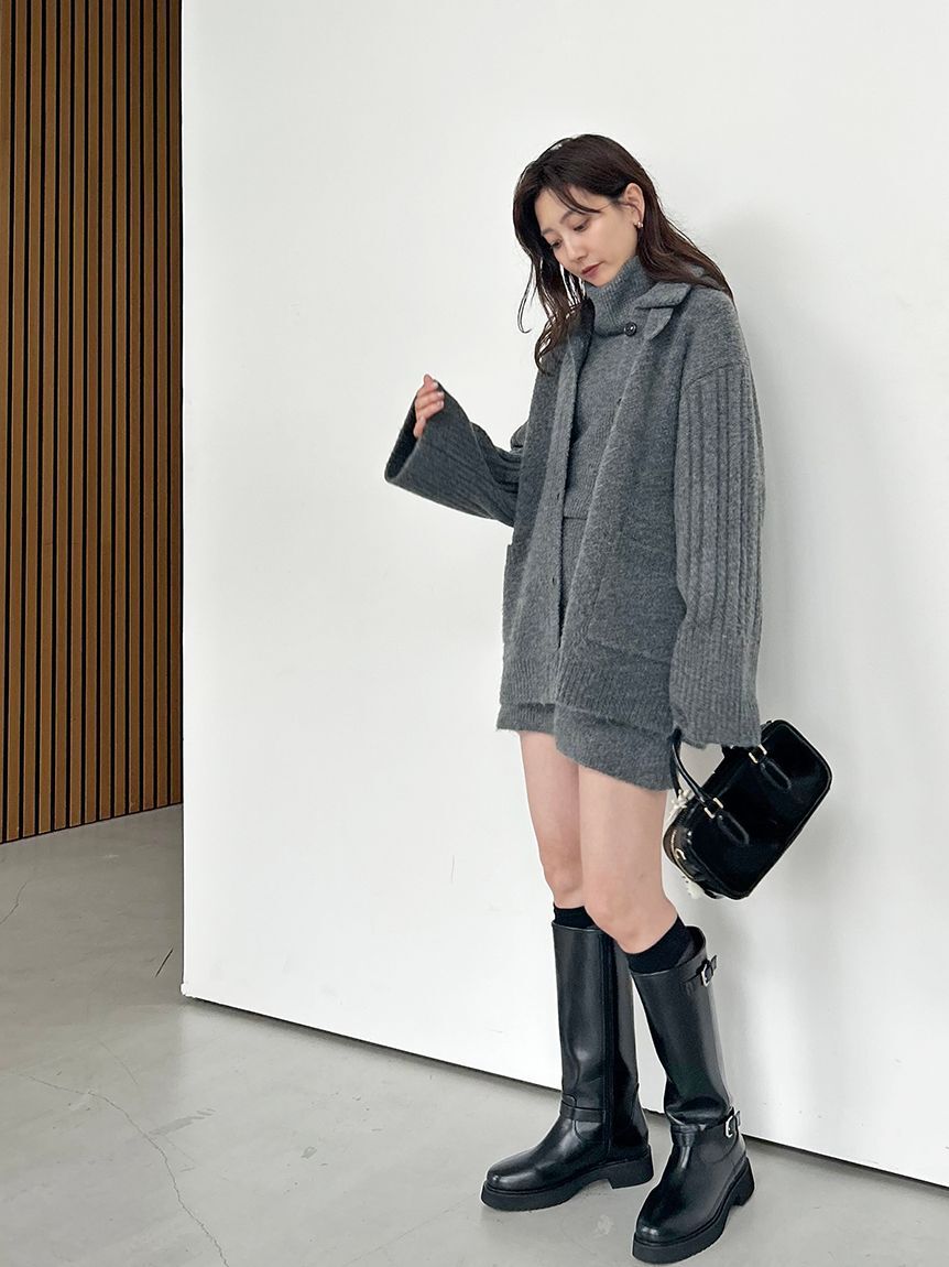 SNIDEL「バリエライダースブーツ」|ロングブーツ|