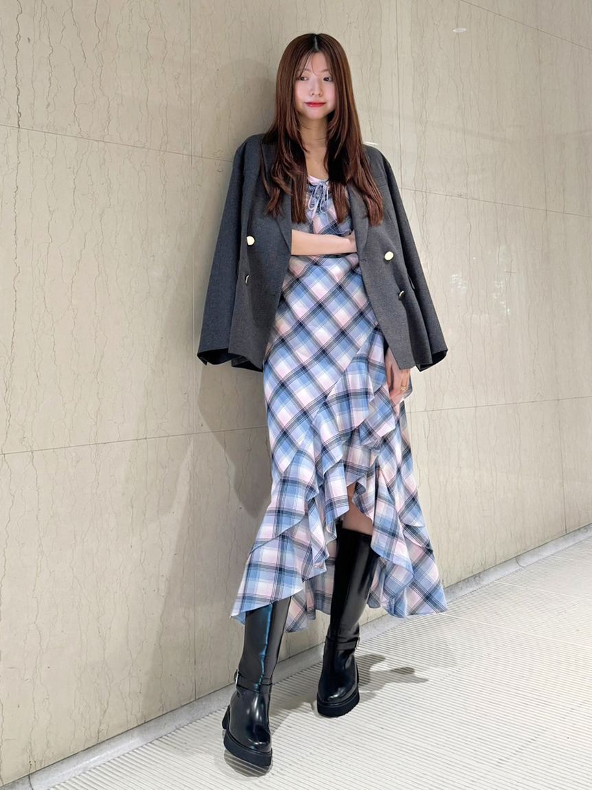 SNIDEL「バリエライダースブーツ」|ロングブーツ|