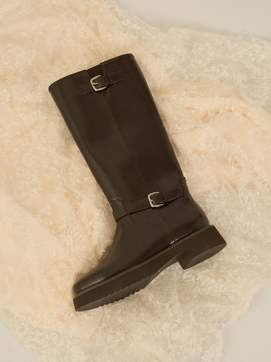 SNIDEL「バリエライダースブーツ」|ロングブーツ|