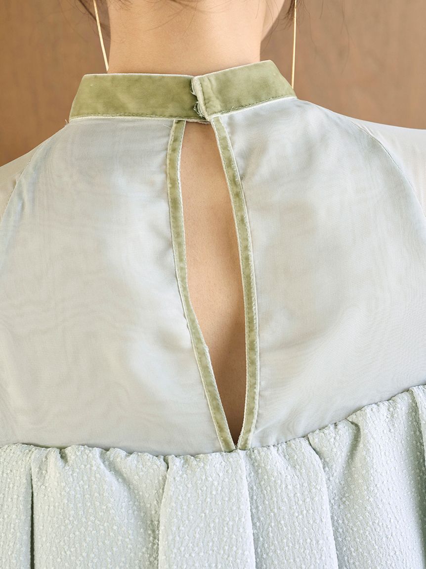 SNIDEL「ティアードラッフルミニドレス」|ワンピース|