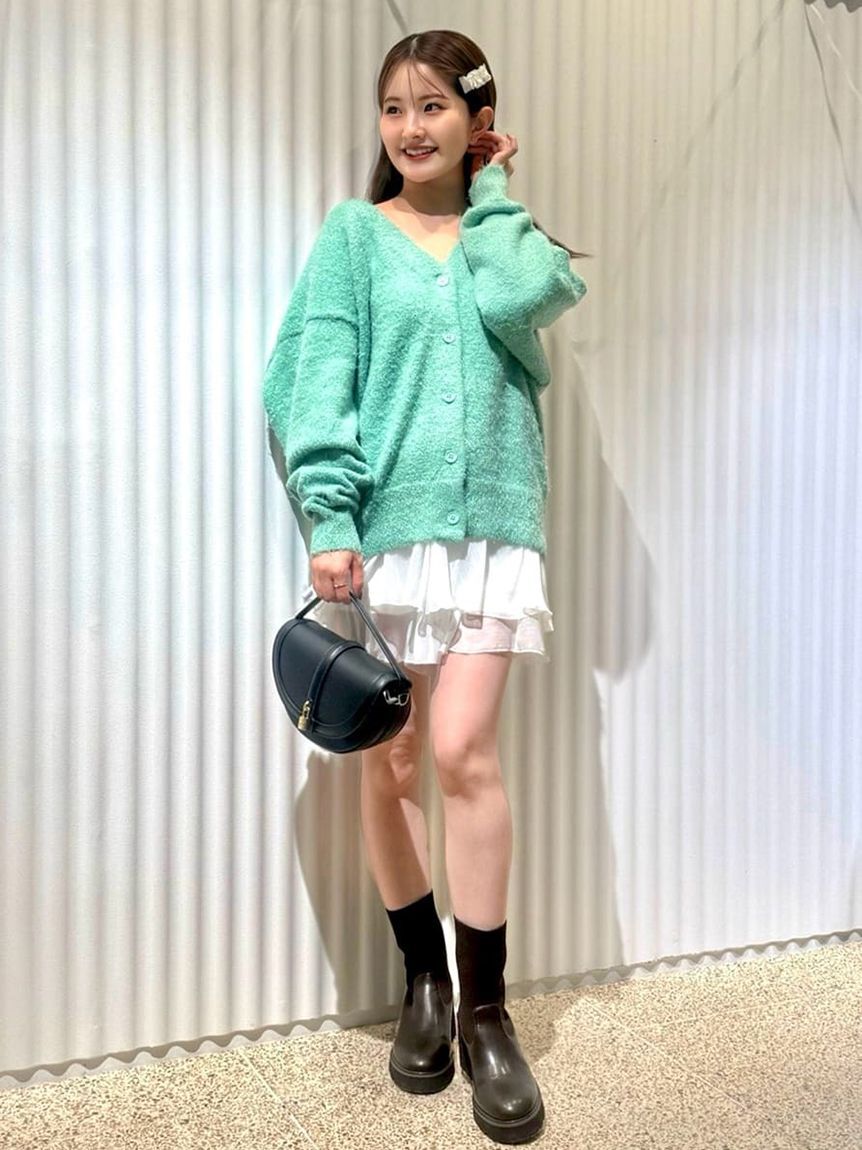 SNIDEL「リップルラインミニスカショーパン」|その他|