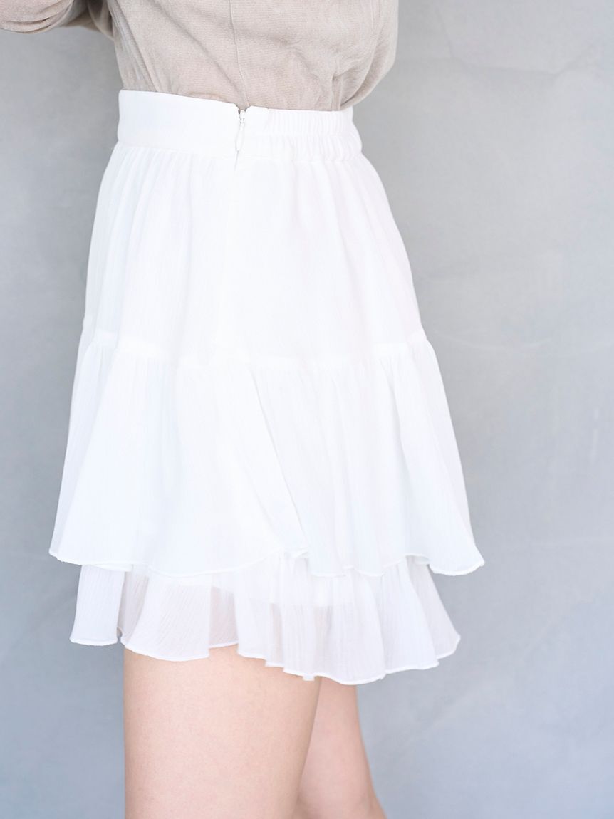 SNIDEL「リップルラインミニスカショーパン」|その他|