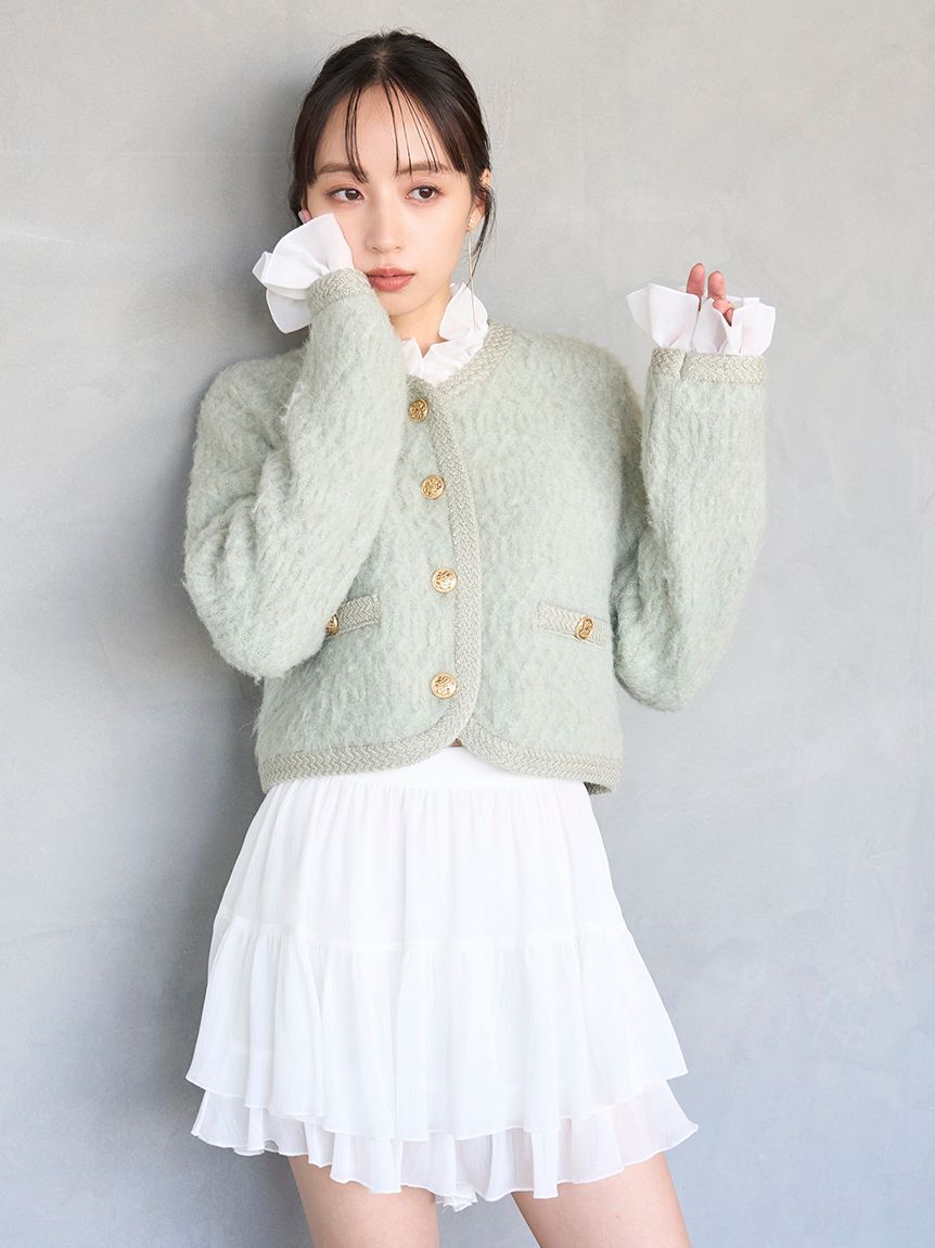 SNIDEL「リップルラインミニスカショーパン」|その他|