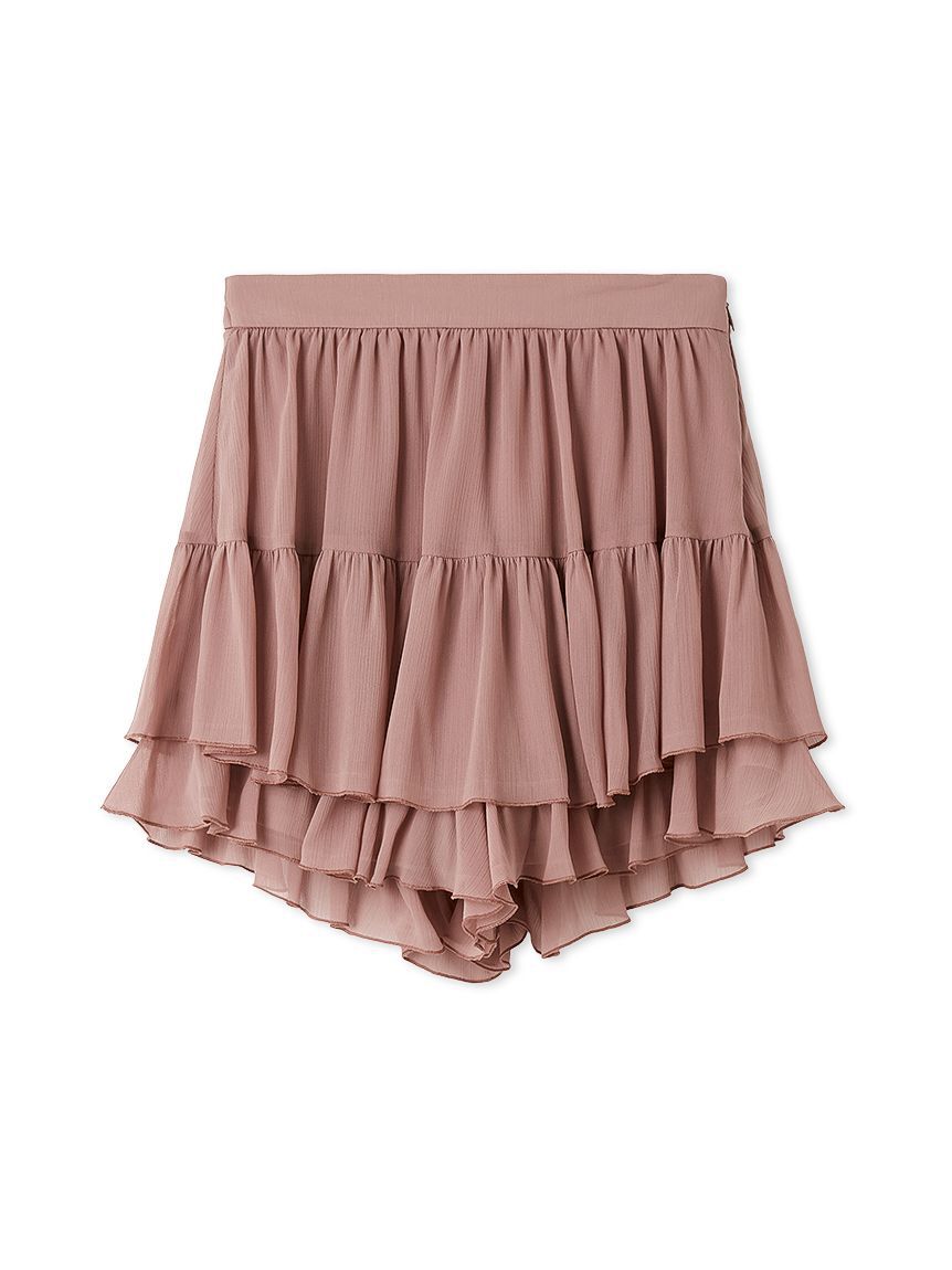 SNIDEL「リップルラインミニスカショーパン」|その他|