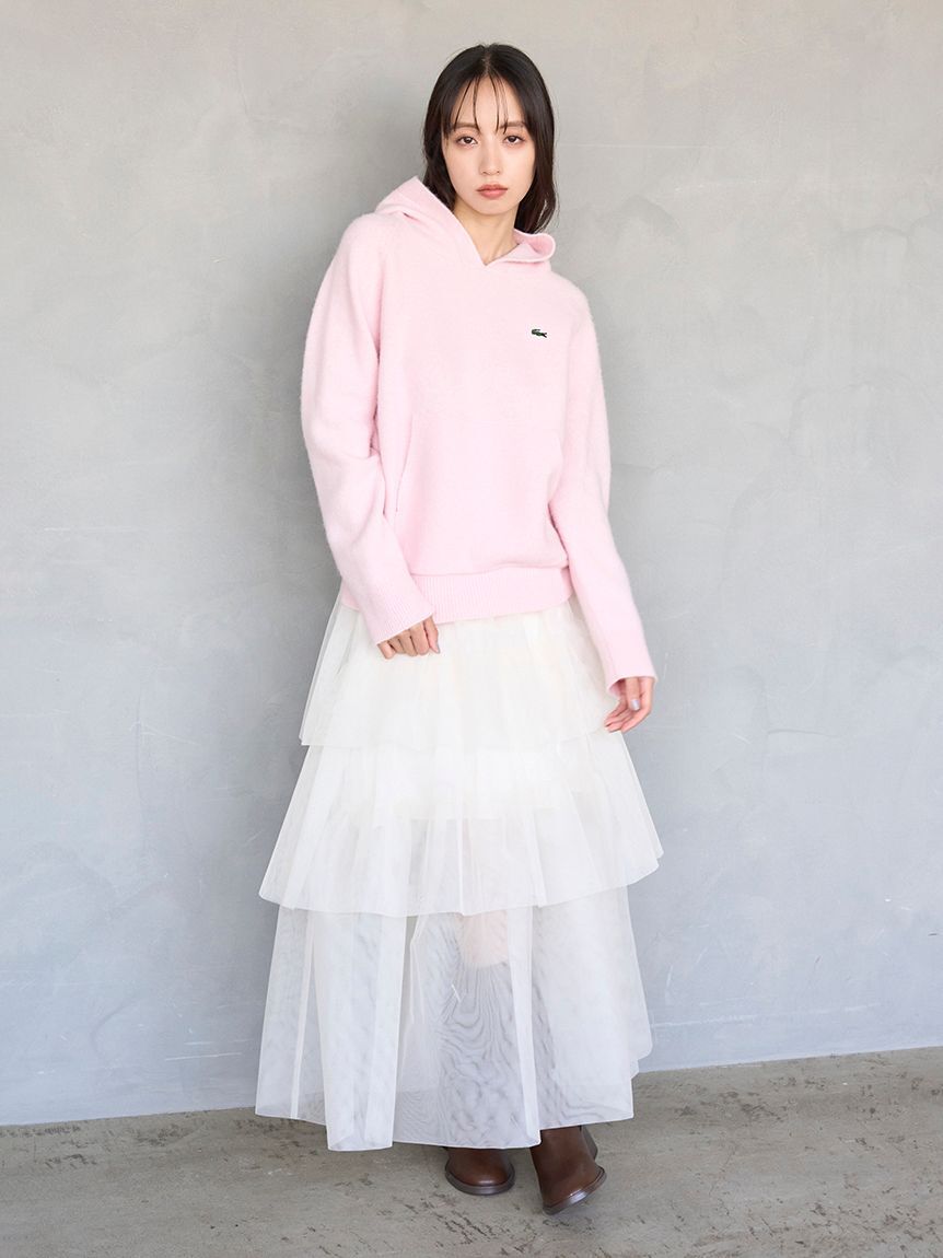 SNIDEL「チュールパニエスカート」|スカート|