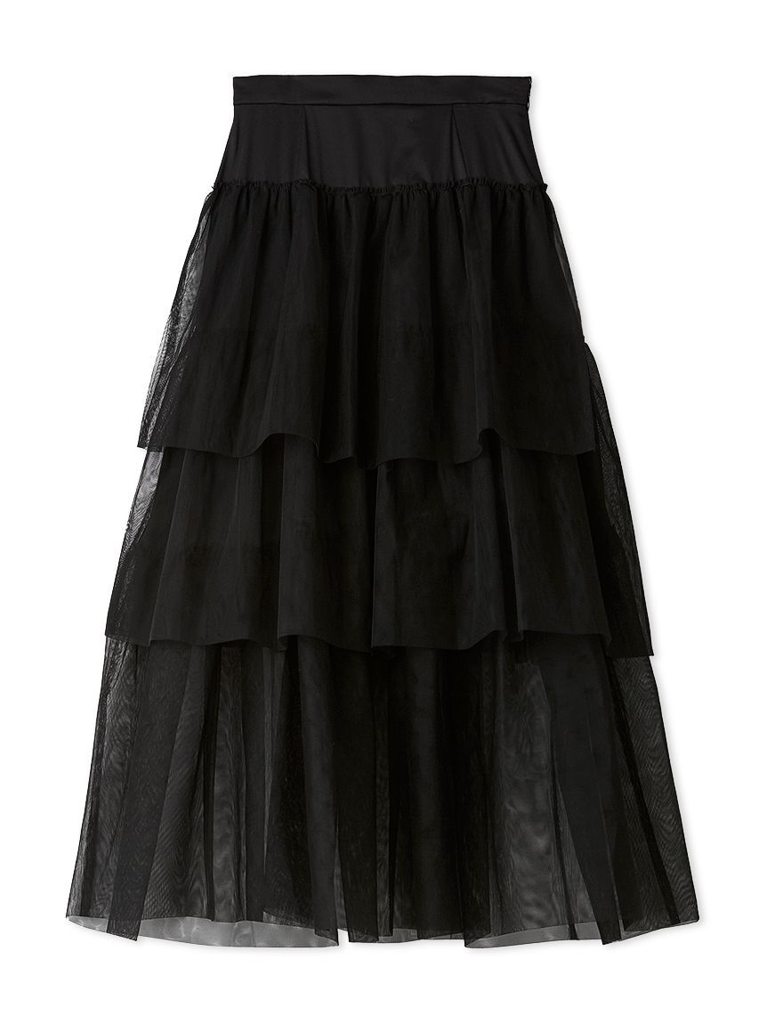 SNIDEL「チュールパニエスカート」|スカート|