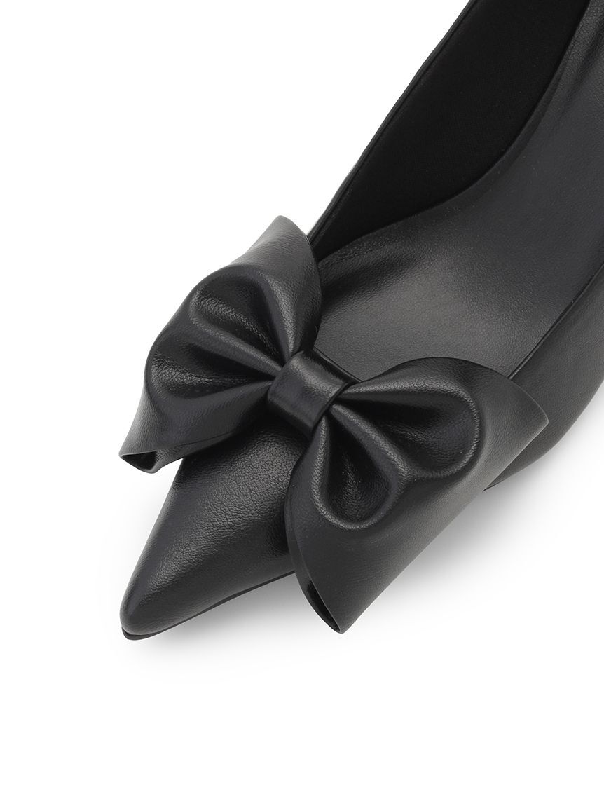 SNIDEL「リボンウェッジパンプス」|パンプス|