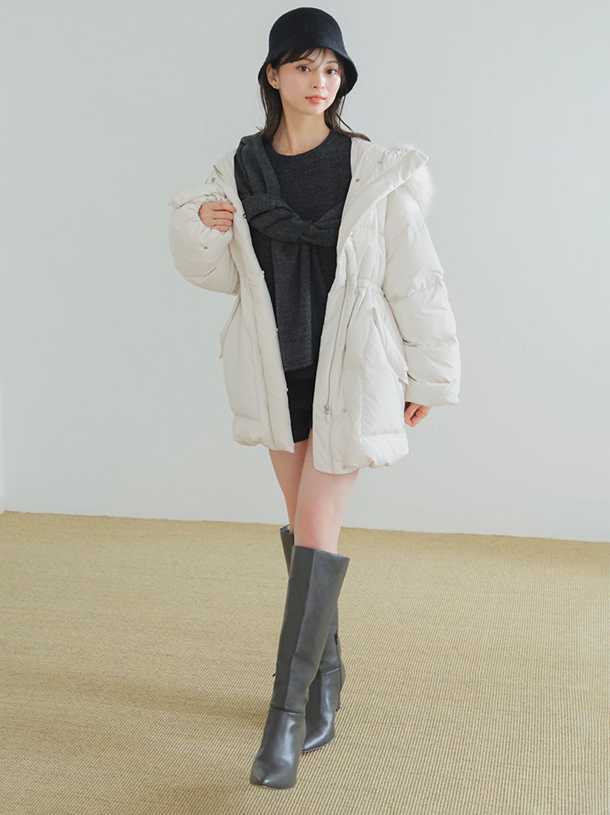 SNIDEL「ディフォメーションニットプルオーバー」|ニット・セーター|