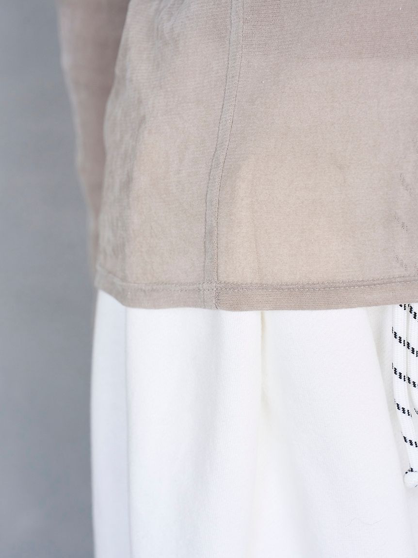 SNIDEL「カップインベロアカットソー」|Tシャツ・カットソー|