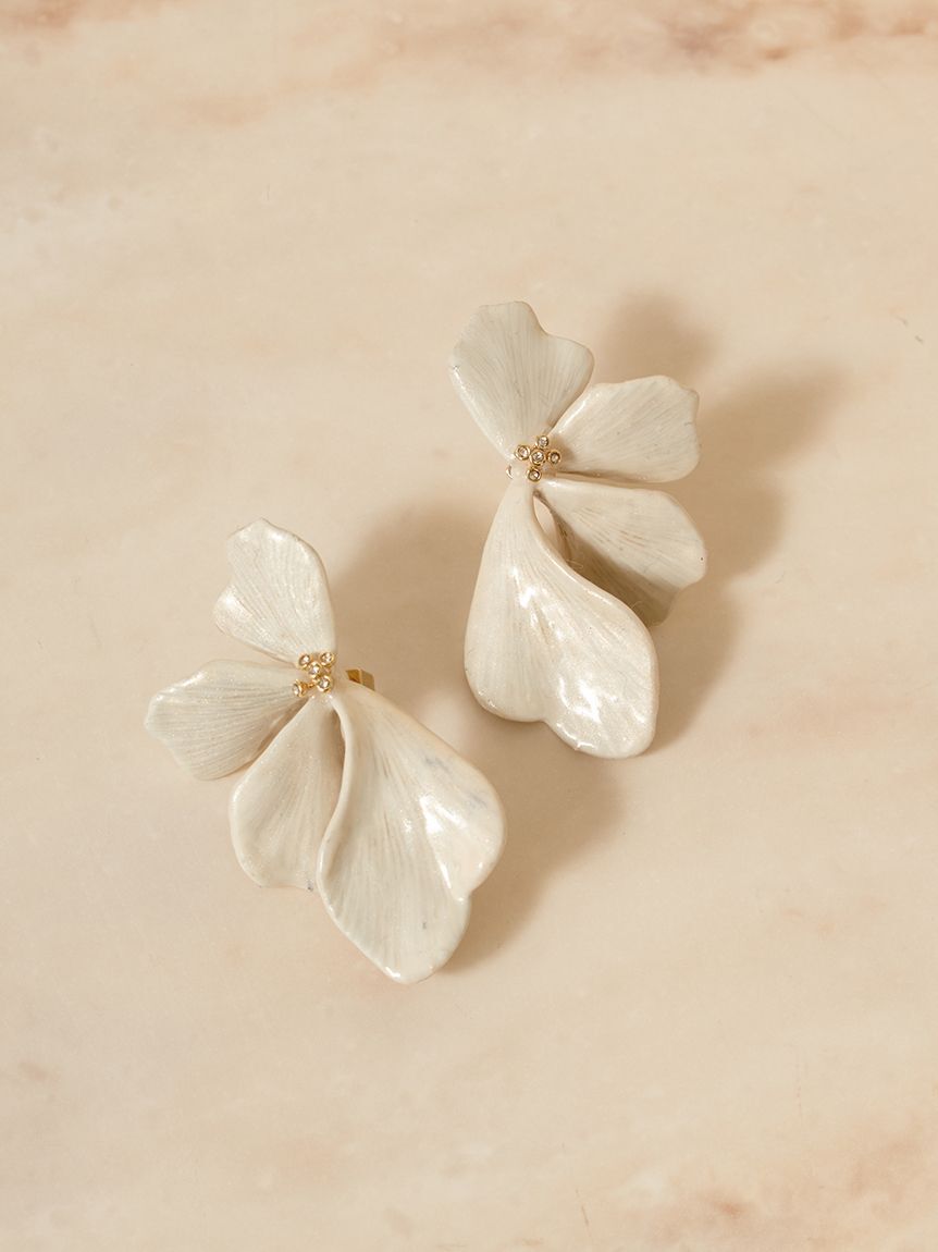 SNIDEL「ブルームピアス」|ピアス|IVR