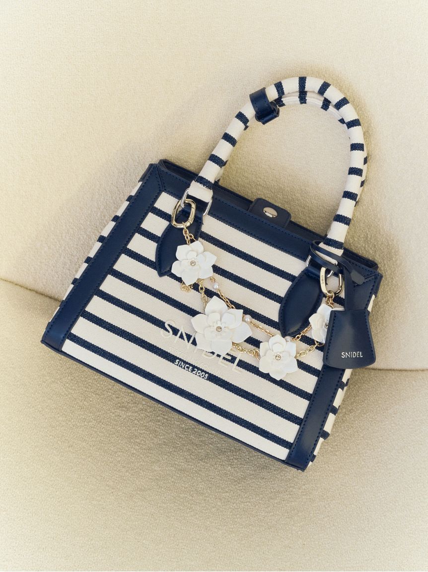 SNIDEL「バリエロゴバッグ」|ハンドバッグ|