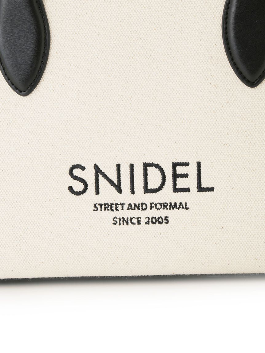 SNIDEL「バリエロゴバッグ」|ハンドバッグ|