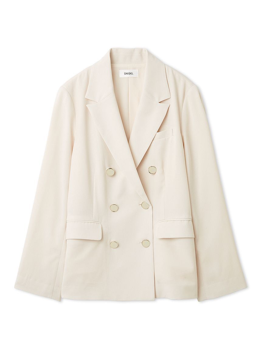 SNIDEL「SOLAMENTダブルジャケット」|テーラードジャケット|