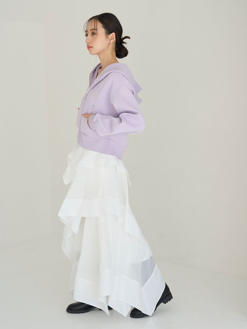 SNIDEL「イレヘムティアードスカート」|スカート|