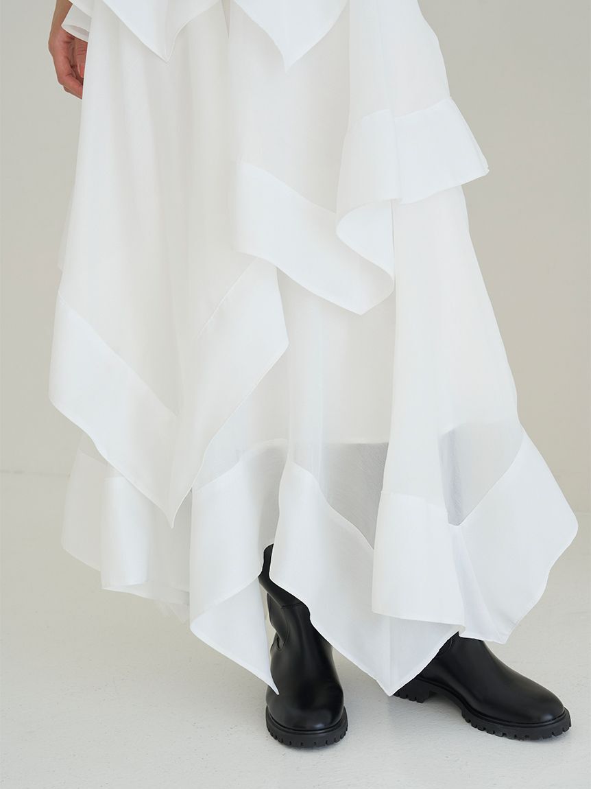 SNIDEL「イレヘムティアードスカート」|スカート|