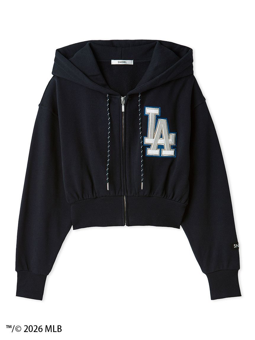 SNIDEL「【MLB】Sustainableワンポイントフーディー」|パーカー|